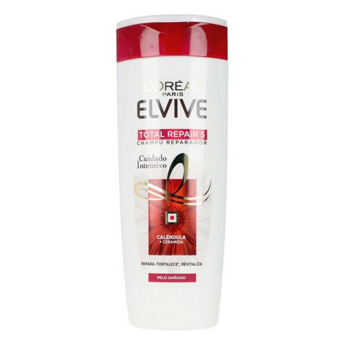 Shampooing réparateur Elvive Total Repair 5 L'Oreal Make Up (370 ml)