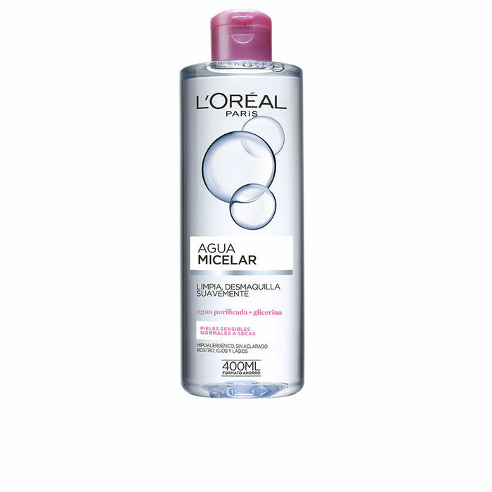 Make-up entfernendes mizellares Wasser L'Oreal Make Up Agua Micelar Suave Empfindliche Haut 400 ml