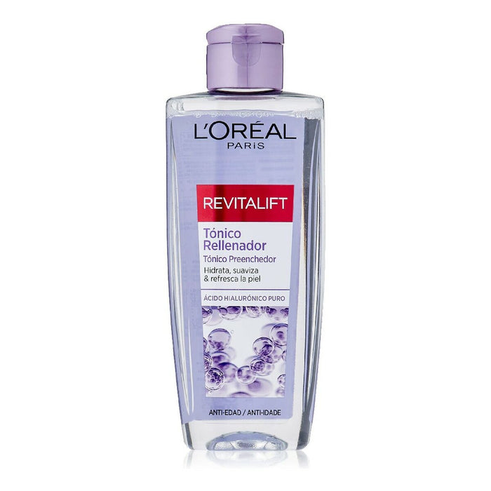 Revitalising Cleansing Toner Revitalift L'Oreal Make Up Fillers for facial lines (200 ml)