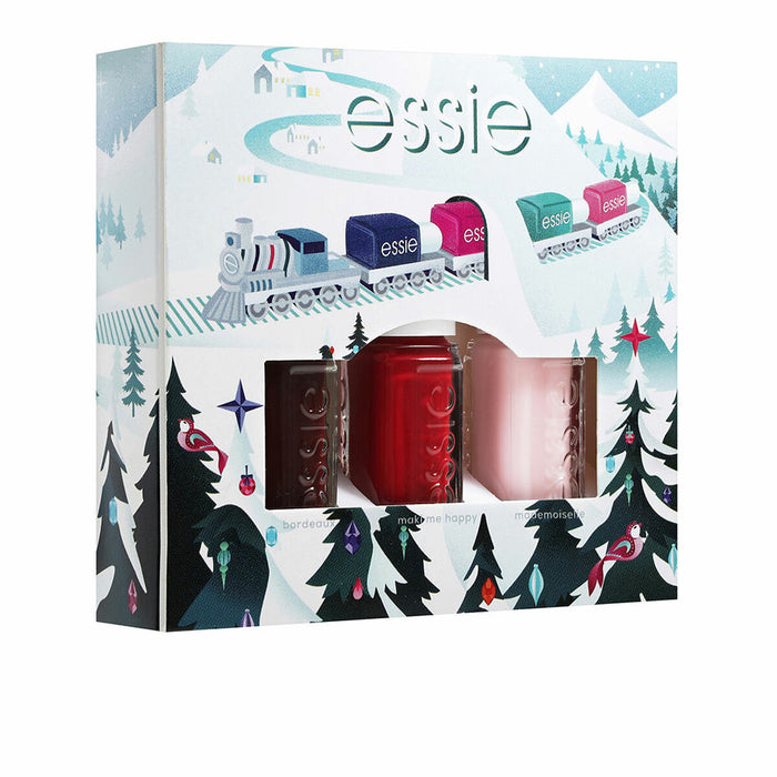 Set de Maquillage Essie Nail Color vernis à ongles 3 Pièces