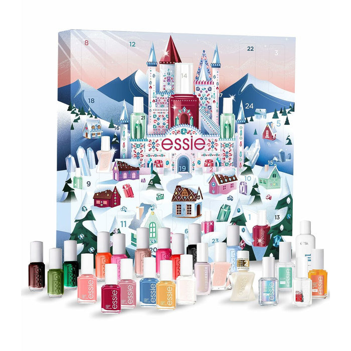 Set de Manucure Essie Calendrier de l’Avent 2023 24 Pièces