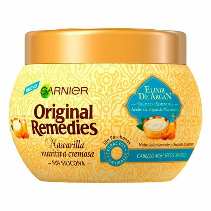 Masque nourrissant pour cheveux Elixir de Argán Original Remedies Garnier C5984300 (300 ml) 300 ml