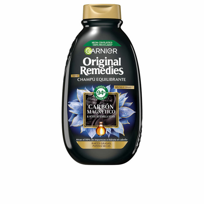 Shampooing Garnier Original Remedies Équilibrante Charbon de bois magnétique (250 ml)