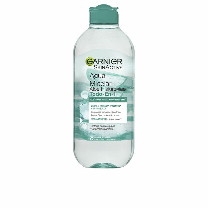 Eau micellaire démaquillante Garnier Skinactive Aloe Hialurónico 400 ml