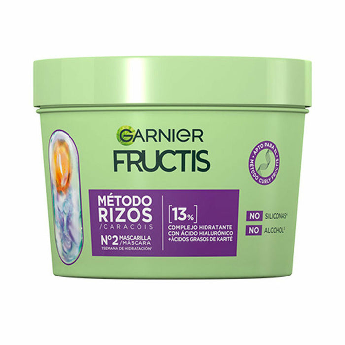 Feuchtigkeitsspendende Maske Garnier Fructis Método Curly 370 ml