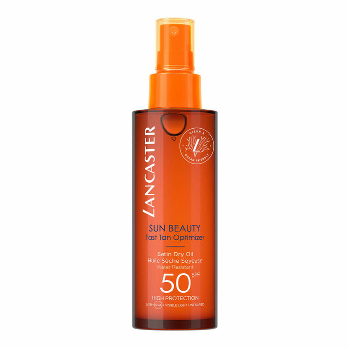 Sonnenöl Lancaster Sun Beauty Fast Tan SPF50 (150 ml)