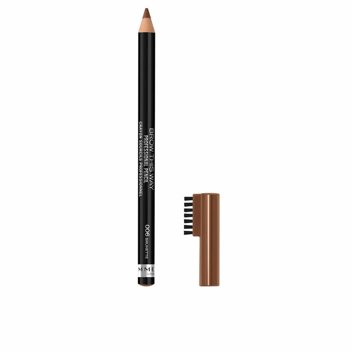 Eyebrow Pencil Rimmel London Brow This Way 006-brunette