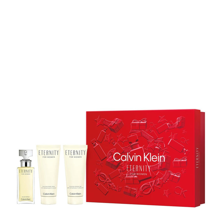 Set de Parfum Femme Calvin Klein Eternity 3 Pièces