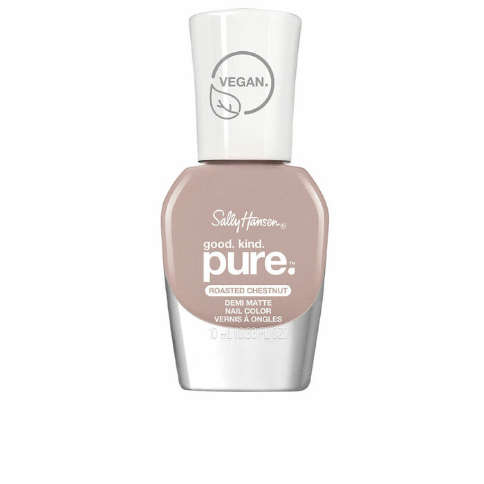 vernis à ongles Sally Hansen Good.Kind.Pure Semi-mat Nº 050-roasted chestnut (10 ml)