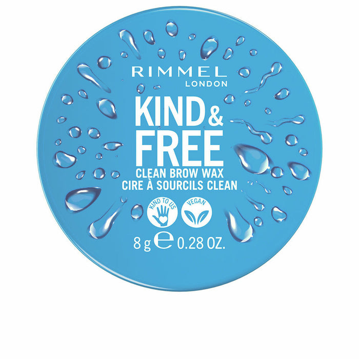 Eyebrow Make-up Rimmel London Kind & Free Eyebrows Nº 001 Clear 8 g