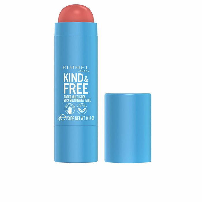 Fard à Joue en Stick Rimmel London Kind & Free Nº 001 Caramel dusk 5 g