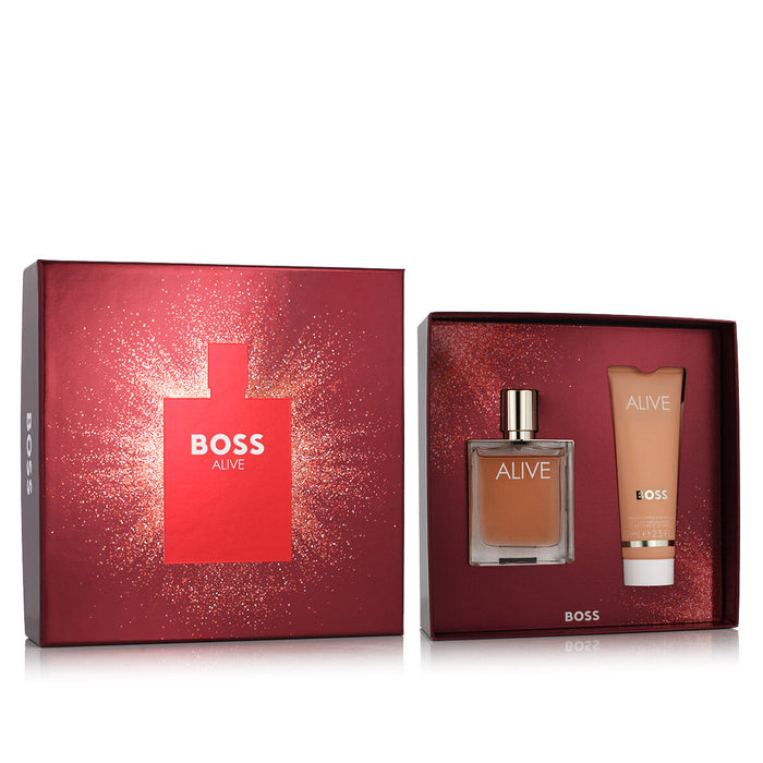 Set mit Damenparfüm Hugo Boss Boss Alive EDP 2 Stücke