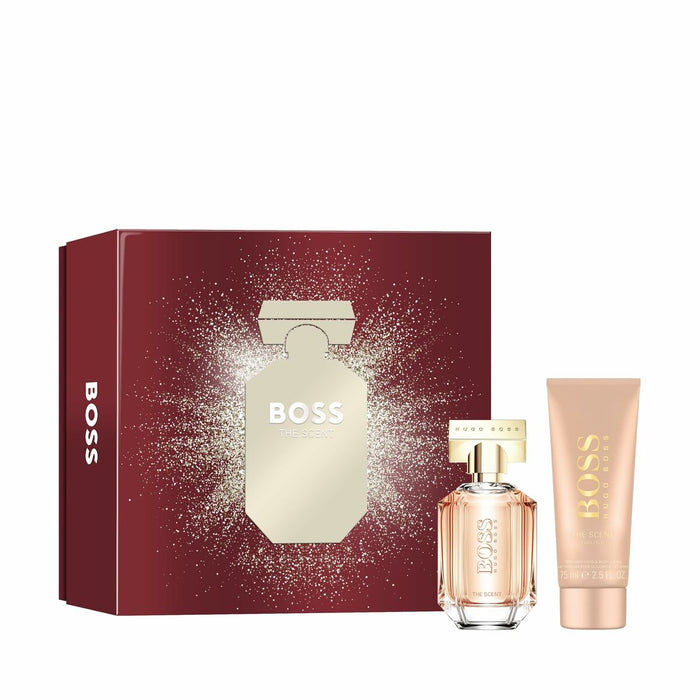 Set mit Damenparfüm Hugo Boss EDP BOSS The Scent EDP 2 Stücke