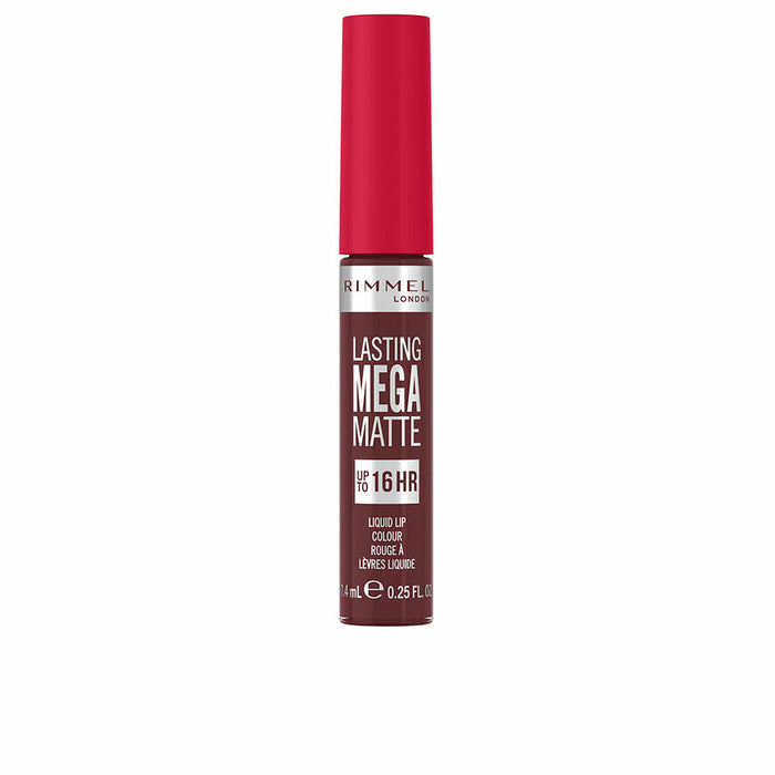 Lippenstift Rimmel London Lasting Mega Matte Fluid Nº 810 Plum this show 7,4 ml