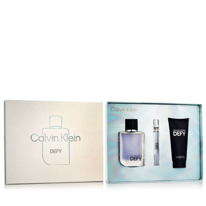 Men's Perfume Set Calvin Klein Defy 3 Pieces