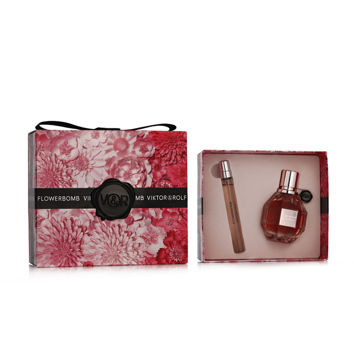 Set mit Damenparfüm Viktor & Rolf Flowerbomb 2 Stücke