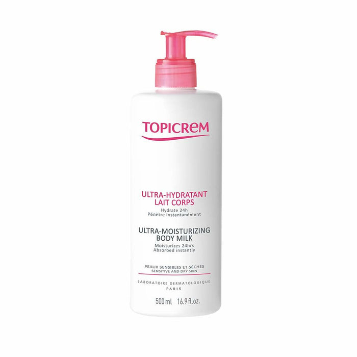 Body milk Topicrem Feuchtigkeitsspendend 500 ml