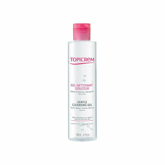 Gel nettoyant visage Topicrem Hydra+ 200 ml