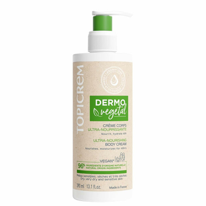 Mousse nettoyante Topicrem Dermovegetal 390 ml