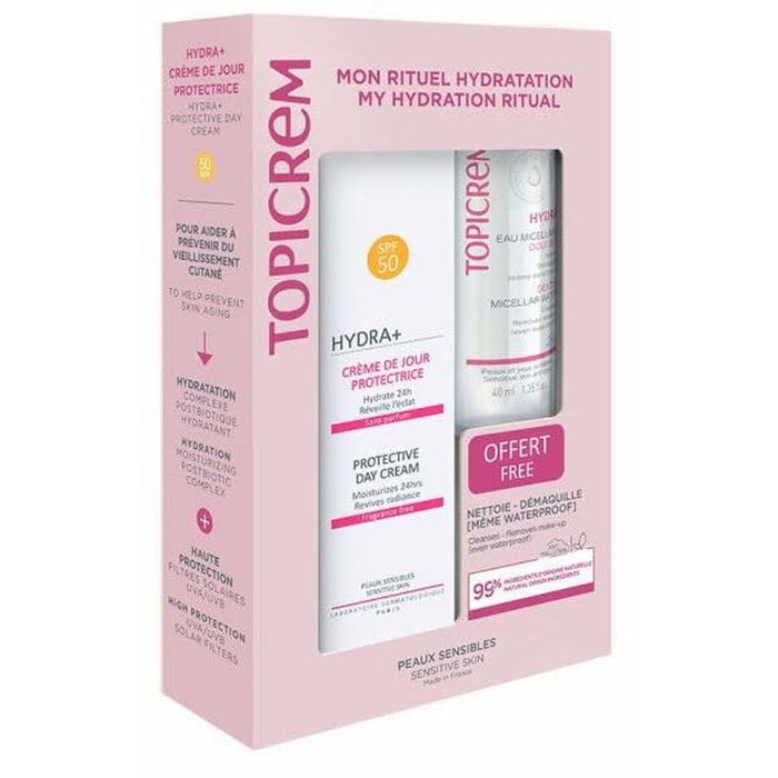 Kosmetik-Set Topicrem Crema Día Protectora Lote 2 Stücke