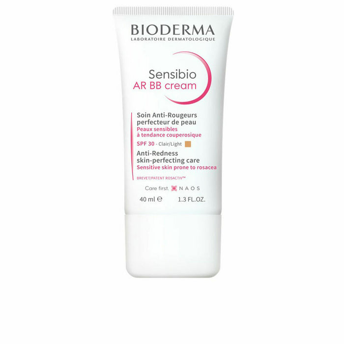 Hydrating Cream with Colour Bioderma Sensibio 40 ml Light