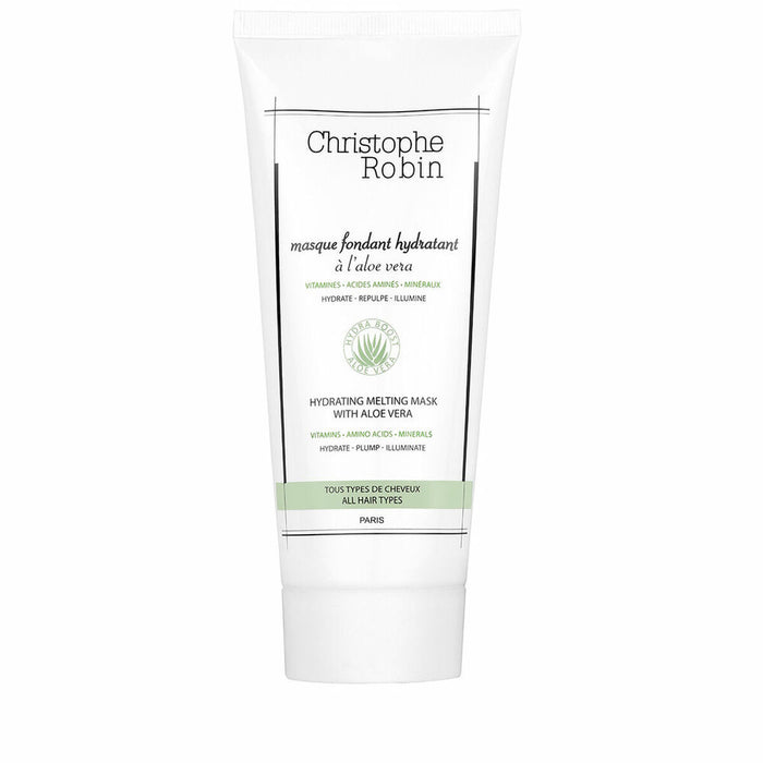 Haarmaske Christophe Robin Feuchtigkeitsspendend Aloe Vera (200 ml)