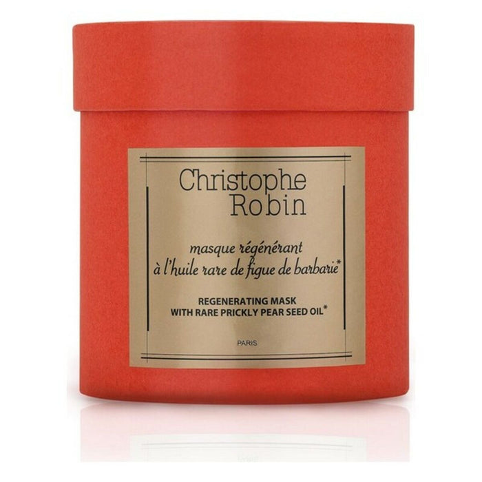 Masque nettoyant et régénérant Christophe Robin À L'Huile Rare De Figue De Barbarie (250 ml)