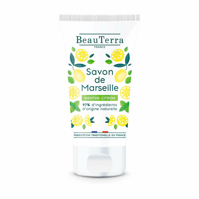 Savon de Marseille Beauterra MARSEILLE 100 ml Citron Menthe