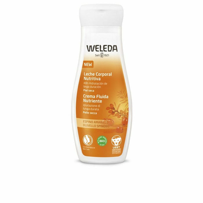 Lait corporel nourrissant Weleda 090540X7 Aubépine jaune 200 ml