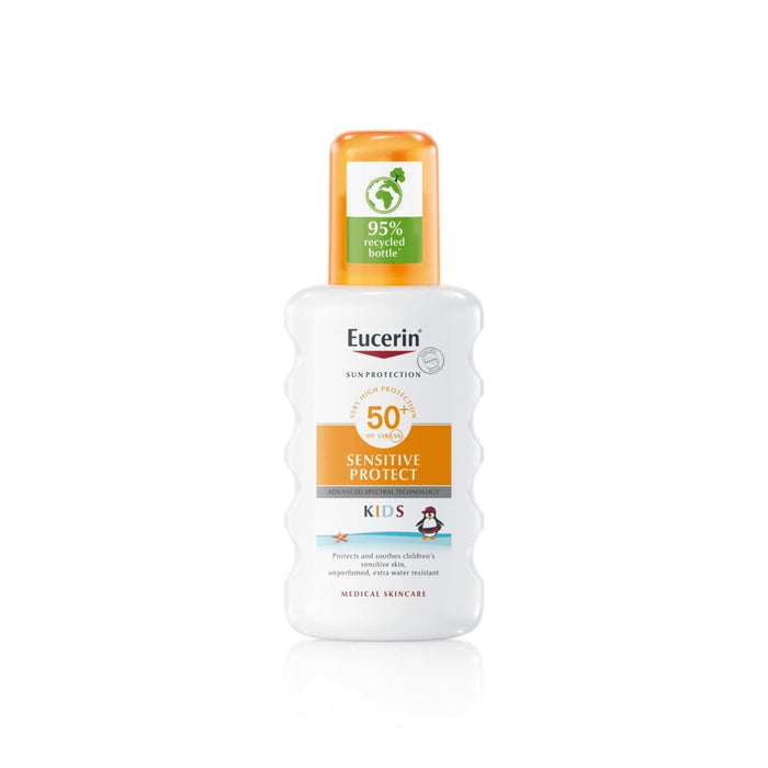 Crème Solaire pour le Corps en Spray Eucerin SENSITIVE PROTECT KIDS Spf 50+ 200 ml