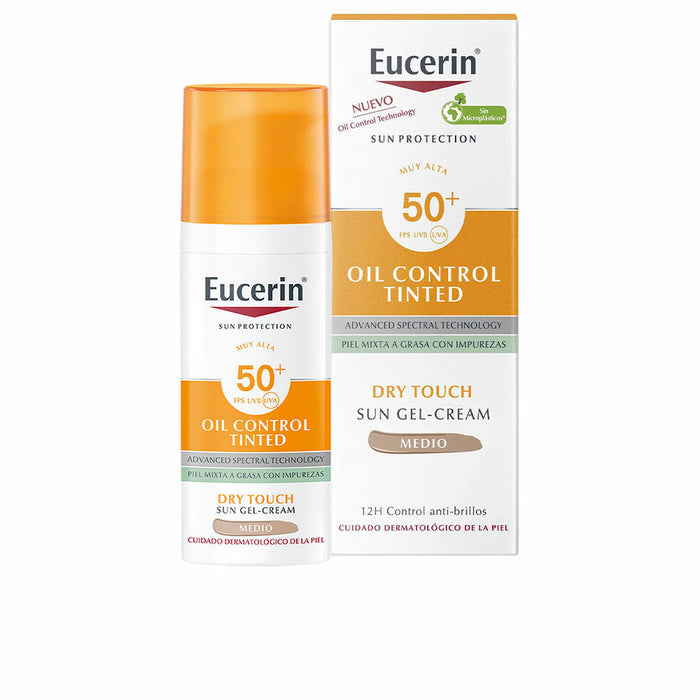 Sonnenschutz Eucerin Dry Touch Medium SPF 50+ (50 ml)