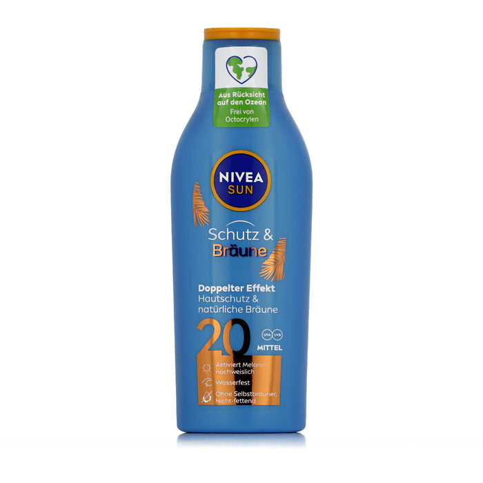 Sonnenschutz Nivea Sun Protect & Bronze Spf 20 200 ml