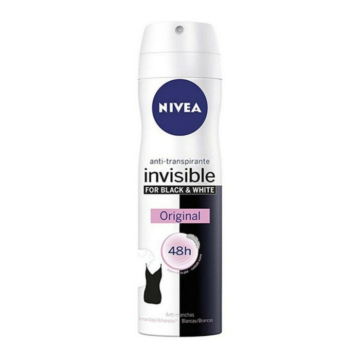 Spray déodorant Black & White Invisible Nivea (200 ml)