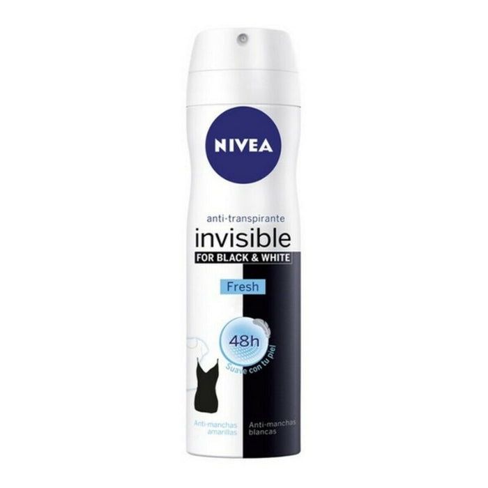 Deospray Black & White Invisible Fresh Nivea (200 ml)