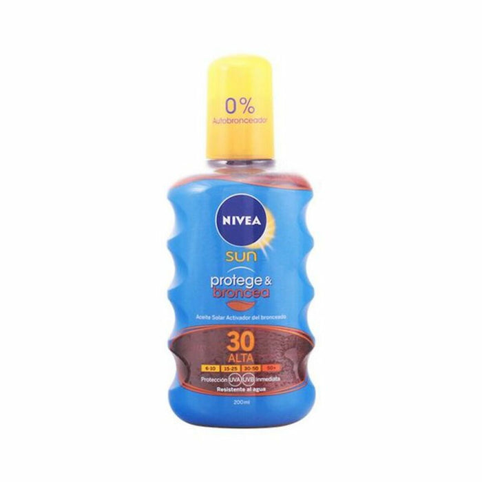 Sonnenöl Spf 30 Nivea Sun Broncea Spf 30 200 ml