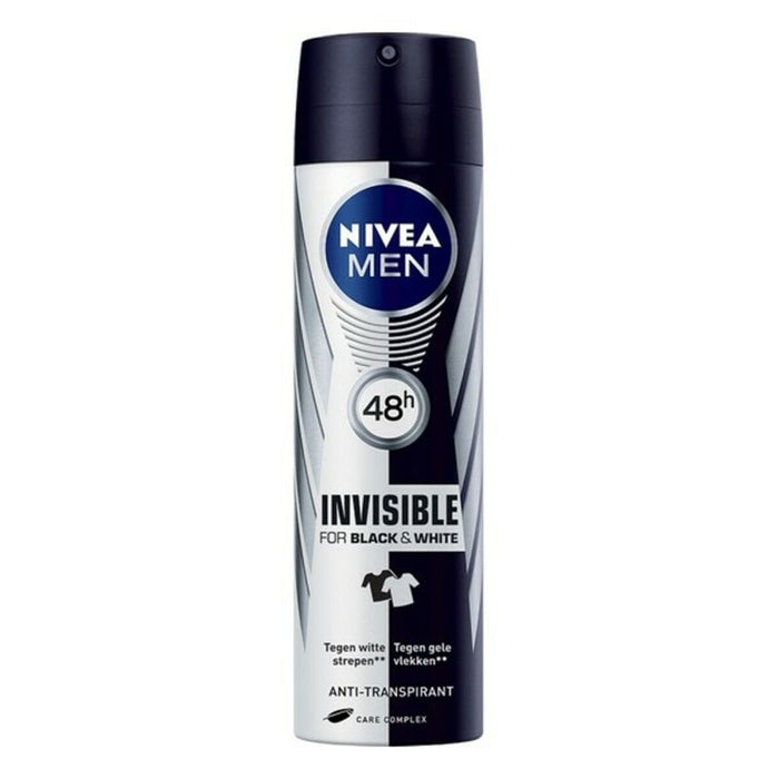 Deospray Men Black & White Invisible Nivea Men Black White Invisible (200 ml) 200 ml