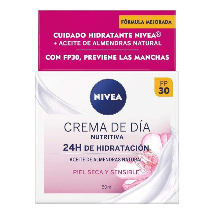 Tagescreme Nivea CREMA DE DÍA NUTRITIVA Spf 30 50 ml