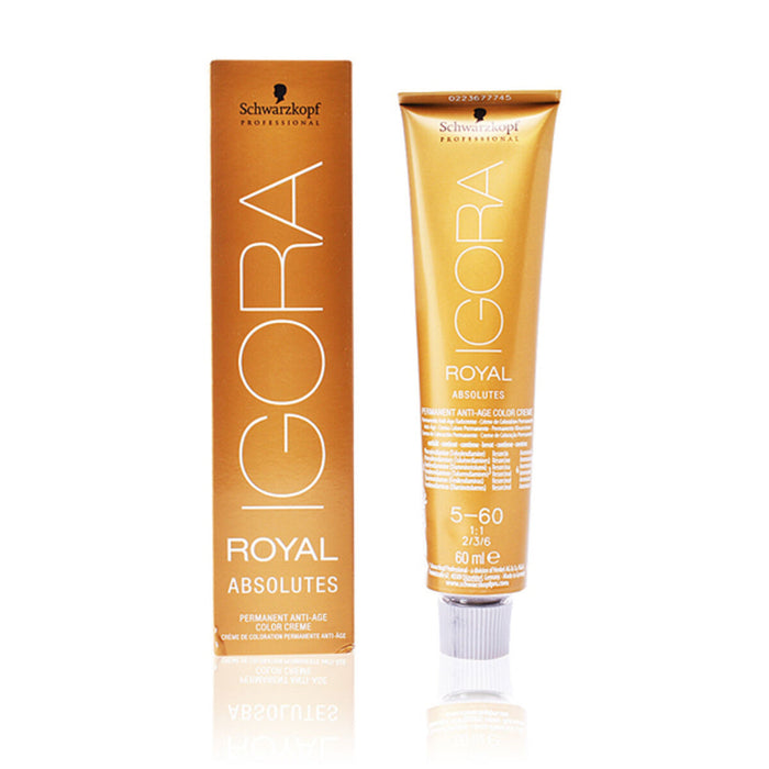 Antiaging Färbungsgel Igora Absolutes N5-60 Schwarzkopf Igora Royal Absolutes (60 ml) 60 ml