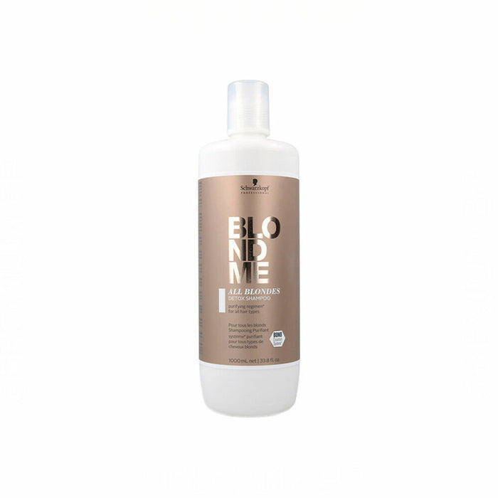 Shampoo für Blondes und Graues Haar Blondme Keratin Restore All Blondes Schwarzkopf Blondme Keratin (1000 ml)