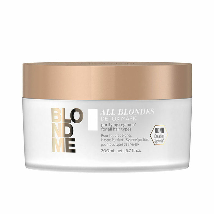 Purifying Mask Schwarzkopf Blond Me Blonde hair 200 ml