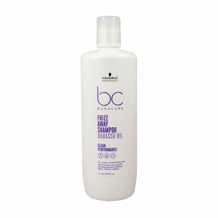 Shampoing Anti Frisottis Schwarzkopf Bc Frizz Away Micellaire 1 L