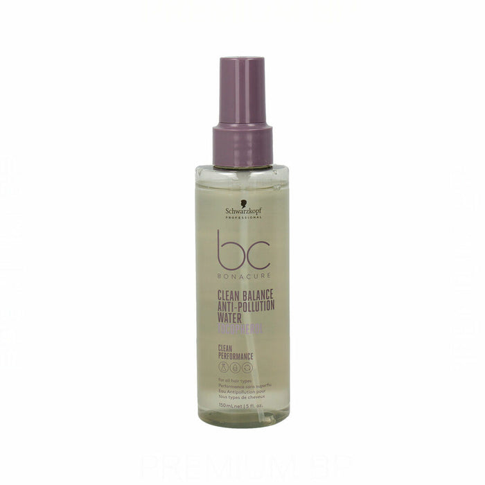 Keratine Spray Schwarzkopf Bonacure Clean Balance Agua Anti-Poll Tocopherol  (150 ml)