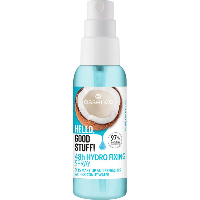 Festigungsspray Essence Hello, Good Stuff! Feuchtigkeitsspendend Make-up 50 ml