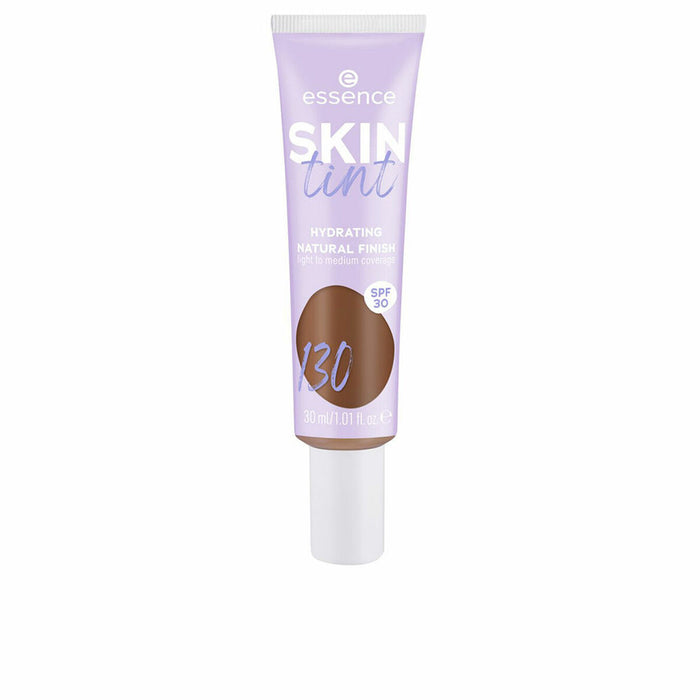 Feuchtigkeitscreme mit Farbe Essence SKIN TINT Nº 130 Spf 30 30 ml