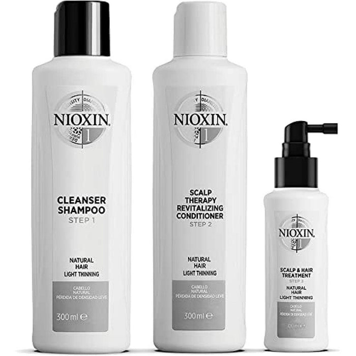 Hair Dressing Set Nioxin System Anti-fall 3 Pieces