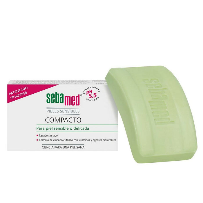 Gel solide Sebamed Compacto Sans Savon Peau sensible 100 g