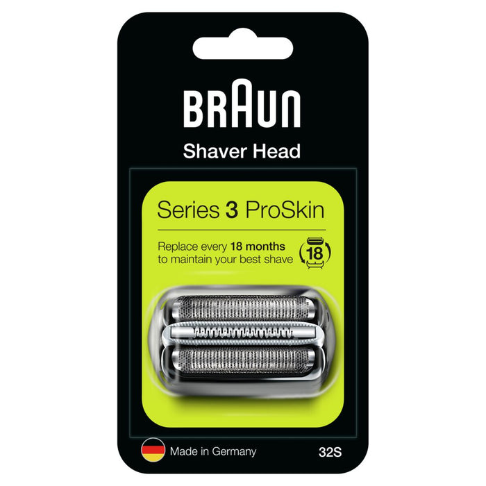 Shaving Head Braun 32S Silver