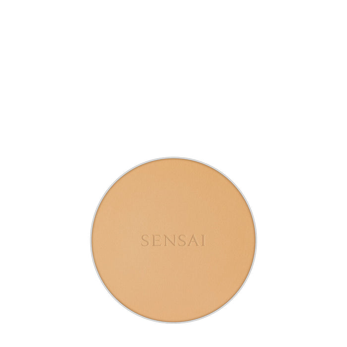 Powder Make-up Base Sensai Total Finish Nº TF203 Natural beige Spf 10 11 g Refill