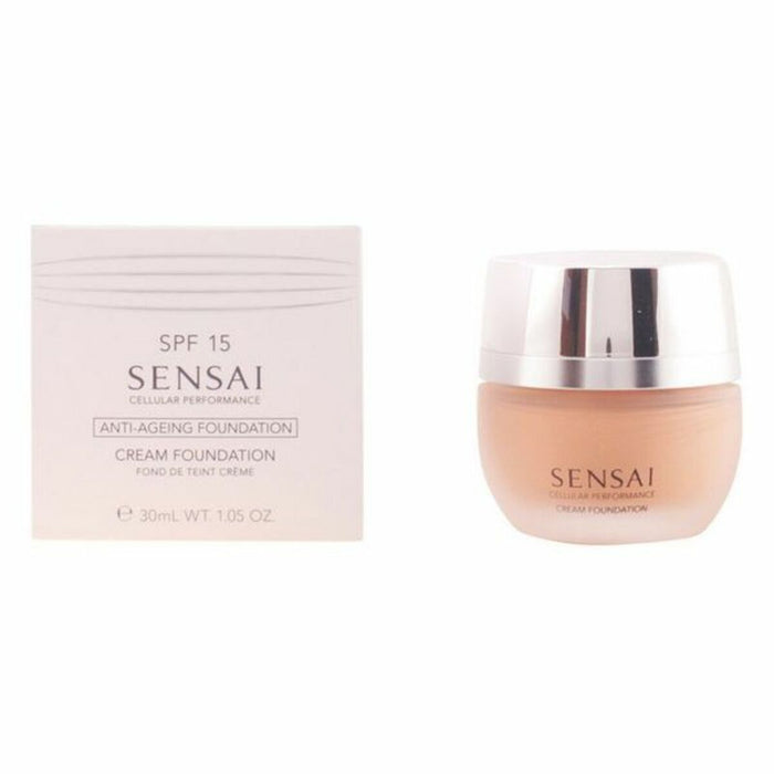 Fonds de teint liquides Cellular Performance Sensai CF24-Amber Beige Spf 15 (30 ml)