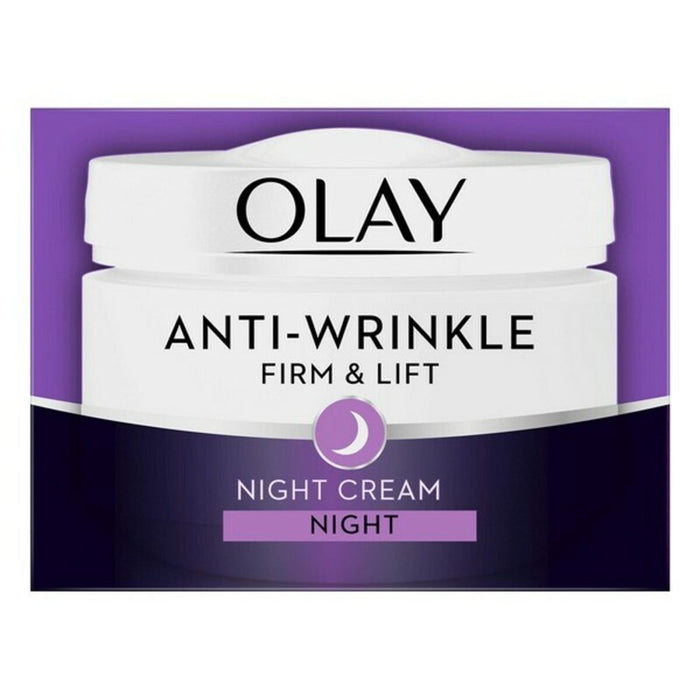 Anti-Aging-Nachtceme ANti-Wrinkle Olay Live in Morrisons 50 ml